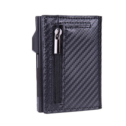 SlideSmart™️ Slim Wallet met Automatische Pop-Up Kaarthouder