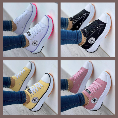 GlamGlide™ Mode Ster Sneakers