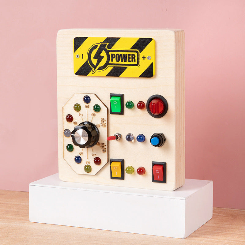 FlexiSwitch™ Wooden Busy Board Switch Control